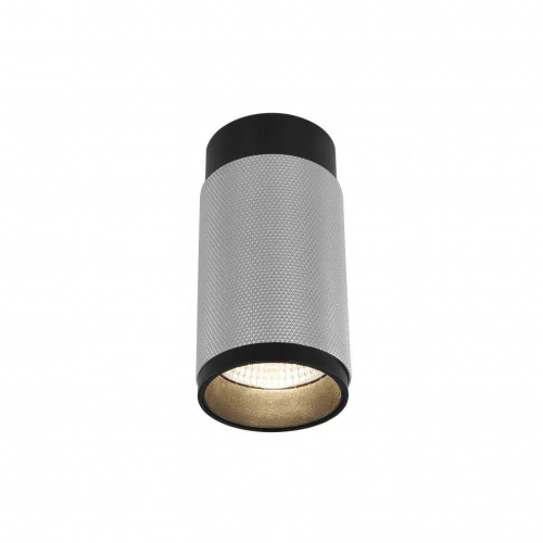 Потолочный светодиодный светильник iLedex Delta 1954-10W-3000K-36 BK+SL