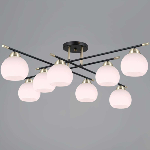 Потолочный светильник ILLUMICO IL0446-8CSQ-24 BK AB LIBRA Потолочный светильник ILLUMICO IL0446-8CSQ-24 BK AB LIBRA