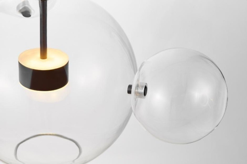 Подвесной светодиодный светильник Lumina Deco Neroni LDP 6016-3+1 BK Подвесной светодиодный светильник Lumina Deco Neroni LDP 6016-3+1 BK