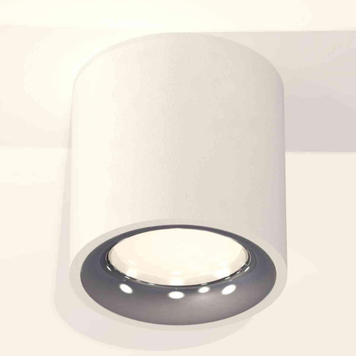 Комплект накладного светильника Ambrella light Techno Spot XS7531022 SWH/PSL белый песок/серебро полированное (C7531, N7012) Комплект накладного светильника Ambrella light Techno Spot XS7531022 SWH/PSL белый песок/серебро полированное (C7531, N7012)