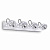 Спот Ideal Lux Glim PL4 Bianco 200217