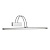 Подсветка для картин Ideal Lux Bow Ap D76 Cromo 007021