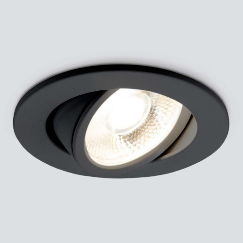 Встраиваемый светодиодный светильник Elektrostandard 15272/LED черный a056031 Встраиваемый светодиодный светильник Elektrostandard 15272/LED черный a056031