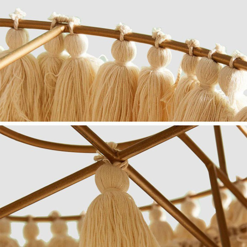 Подвесной Светильник Tassel Бежевый By Imperiumloft