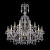 Подвесная люстра Bohemia Ivele 1403/12+6/300/XL-95/G
