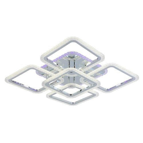 Потолочная светодиодная люстра Profit Light 8087/4+1 CHR