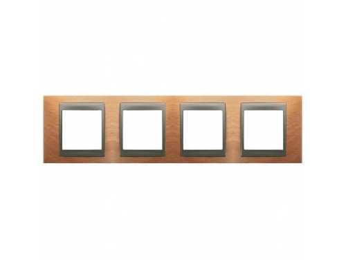 Рамка 4-постовая Schneider Electric Unica Top MGU66.008.2M2