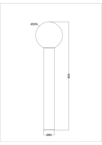 Ландшафтный светильник Outdoor O598FL-01GR