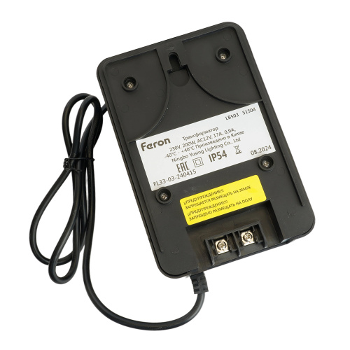 Трансформатор LB503 вход 230V выход AC12V 200W Трансформатор LB503 вход 230V выход AC12V 200W