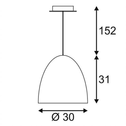 Подвесной светильник SLV Para Cone 30 133018 Подвесной светильник SLV Para Cone 30 133018