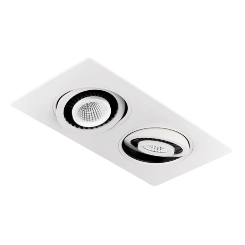 Встраиваемый светодиодный светильник Ambrella light Techno Led S506/2 W Встраиваемый светодиодный светильник Ambrella light Techno Led S506/2 W