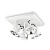 Спот Ideal Lux Glim PL4 Square Bianco 229638