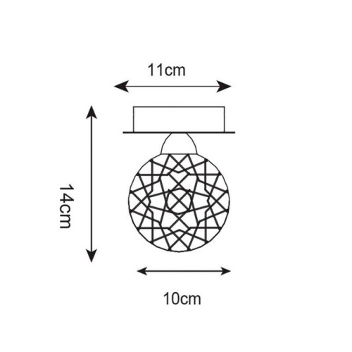 Бра Zumaline Brava CL16022-1