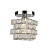 Потолочный светильник Seven Fires Almos WD3569/1C-CR-CL