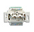 Розетка компьютерная 2хRJ45 ABB BJE 8/8 полюсов 6e кат 2CKA000230A0400