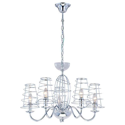 Подвесная люстра Arte Lamp Cage A4320LM-5CC Подвесная люстра Arte Lamp Cage A4320LM-5CC