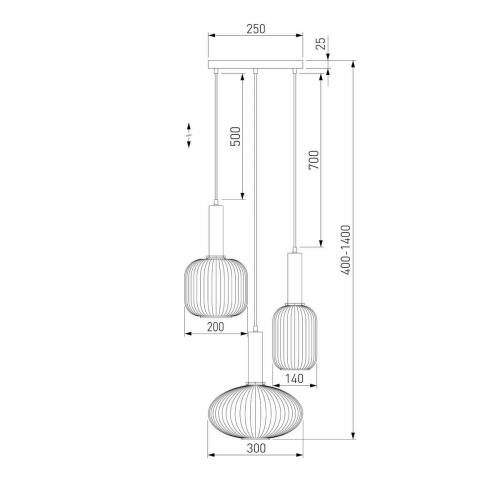 Подвесной светильник Eurosvet Bravo 50183/3 черный Подвесной светильник Eurosvet Bravo 50183/3 черный