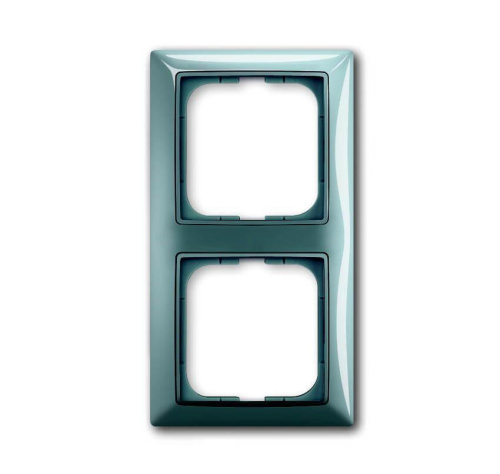 Рамка 2-постовая ABB Basic55 bistro-синий 2CKA001725A1522 Рамка 2-постовая ABB Basic55 bistro-синий 2CKA001725A1522