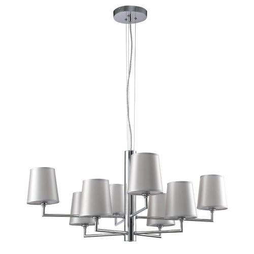 Подвесная люстра Crystal Lux AZUL SP8 CHROME Подвесная люстра Crystal Lux AZUL SP8 CHROME