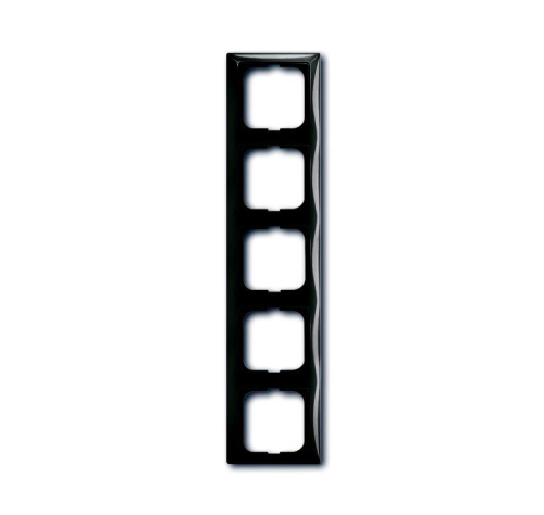 Рамка 5-постовая ABB Basic55 chateau-черный 2CKA001725A1510 Рамка 5-постовая ABB Basic55 chateau-черный 2CKA001725A1510