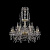 Подвесная люстра Bohemia Ivele 1411/10+5/240/XL-86 G