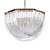 Люстра Murano L12 brass/clear