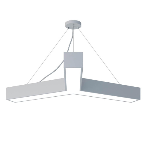 Подвесной светодиодный cветильник Geometria ЭРА Igrek SPO-143-W-40K-056 56Вт 4000К белый Б0050570 Подвесной светодиодный cветильник Geometria ЭРА Igrek SPO-143-W-40K-056 56Вт 4000К белый Б0050570