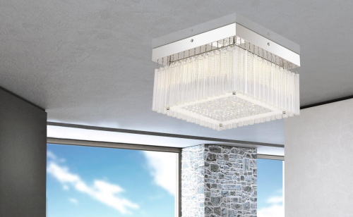 Потолочный светодиодный светильник Globo Heidir 49348