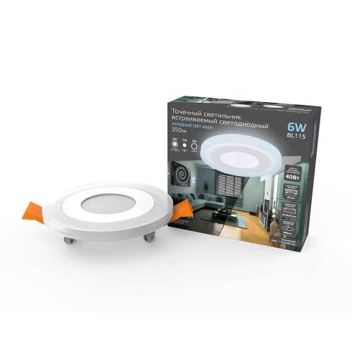 Встраиваемый светодиодный светильник Gauss Backlight BL115