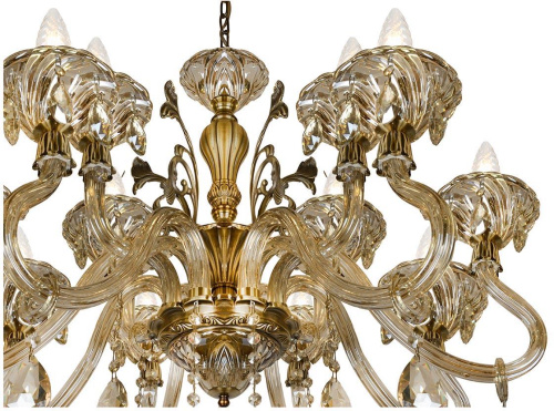 Подвесная люстра iLamp Asia 61082-8+4 BR Подвесная люстра iLamp Asia 61082-8+4 BR