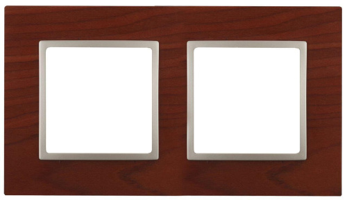 Рамка 2-постовая ЭРА Elegance 14-5302-08 Б0034573