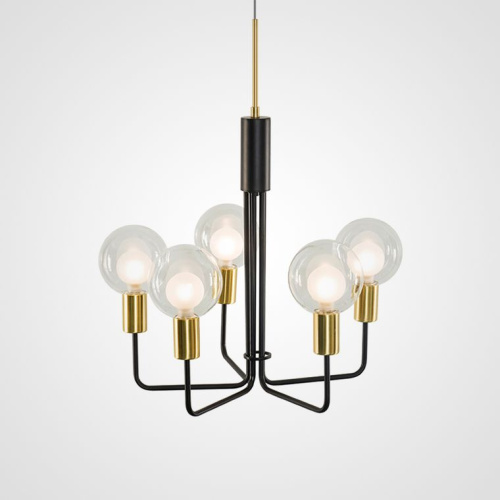 Подвесная Люстра Pearl  L5 Grey By Imperiumloft