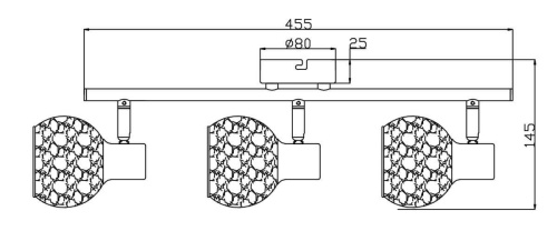 Спот Rivoli Craquelure 7008-732