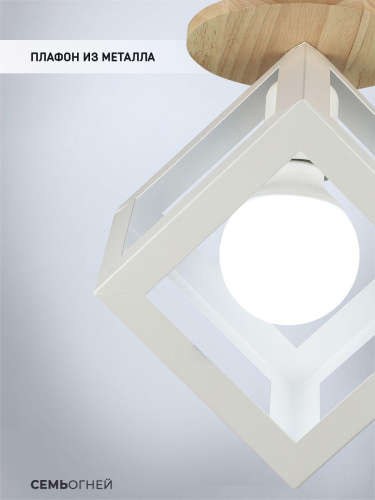 Потолочный светильник Seven Fires Aydana WD3570/1C-WT Потолочный светильник Seven Fires Aydana WD3570/1C-WT