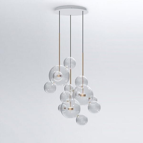 Подвесная светодиодная люстра Loft IT Bolle 2027-D3 Подвесная светодиодная люстра Loft IT Bolle 2027-D3