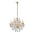 Подвесная люстра Lumina Deco Eliza LDP 7026-8+4 SL+GD