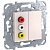 Розетка 3xRCA Schneider Electric Unica MGU5.431.25ZD