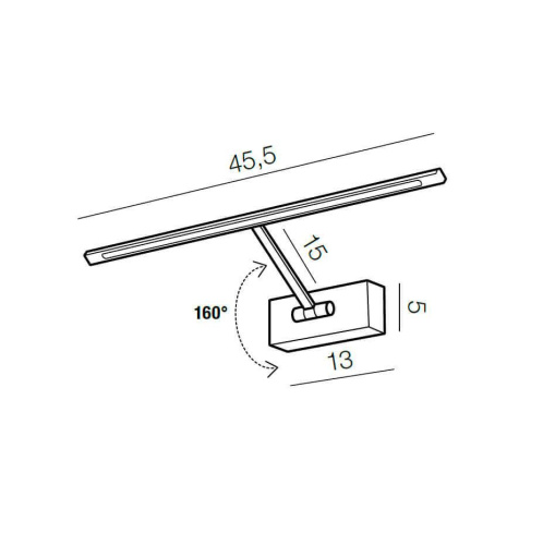 Подсветка для картин Azzardo Monalisa 46 AZ2647