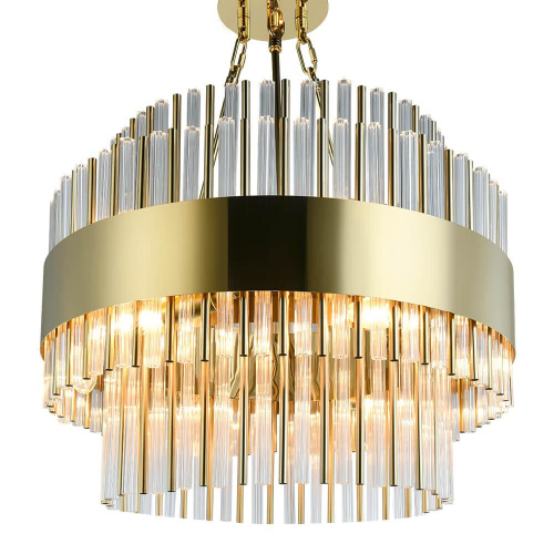 Подвесная люстра Lumien Hall Флоридия LH3054/12P-GDCG