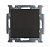 Переключатель одноклавишный ABB Basic55 10A 250V chateau-черный 2CKA001012A2179