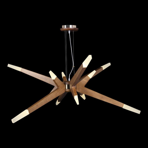 Подвесная светодиодная люстра Loft IT Glowworm 10160 Dark wood Подвесная светодиодная люстра Loft IT Glowworm 10160 Dark wood