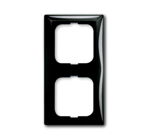 Рамка 2-постовая ABB Basic55 chateau-черный 2CKA001725A1507
