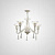 Подвесная Люстра Cast 5 White By Imperiumloft