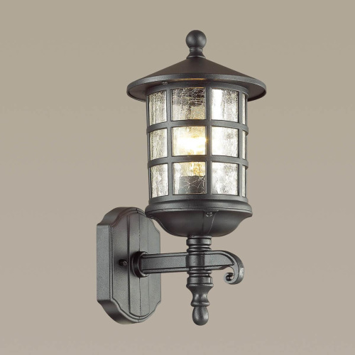 Уличный настенный светильник Odeon Light Nature House 4043/1W Уличный настенный светильник Odeon Light Nature House 4043/1W