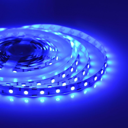 Светодиодная лента Apeyron 14,4W/m 60LED/m 5050SMD синий 5M 00-50 Светодиодная лента Apeyron 14,4W/m 60LED/m 5050SMD синий 5M 00-50