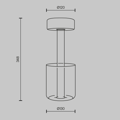 Аккумуляторный светильник Maytoni MOD229TL-L3B3K3