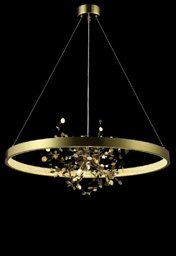 Подвесная люстра Crystal Lux GARDEN SPLED+4 D800 GOLD Подвесная люстра Crystal Lux GARDEN SPLED+4 D800 GOLD