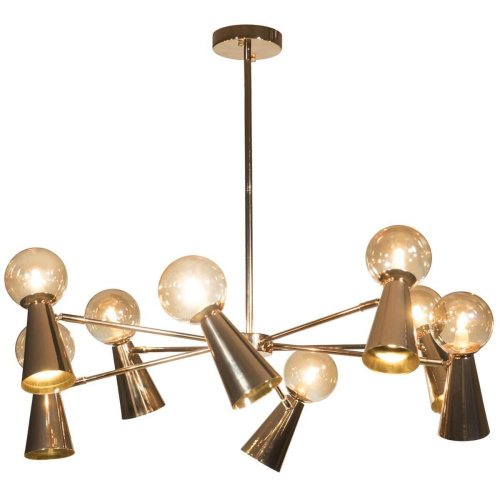 Подвесная люстра Loft IT Halley 10046/8 Gold Подвесная люстра Loft IT Halley 10046/8 Gold