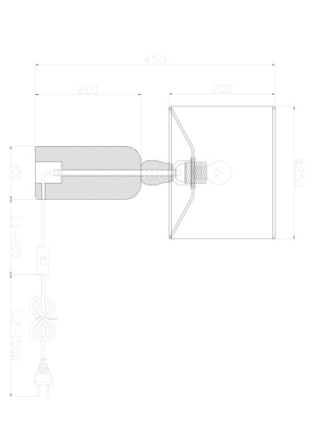 Настольный светильник Freya FR5326TL-01W