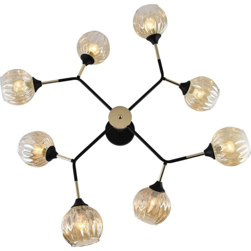 Потолочная люстра Reluce 01358-0.3-08 BK+FGD